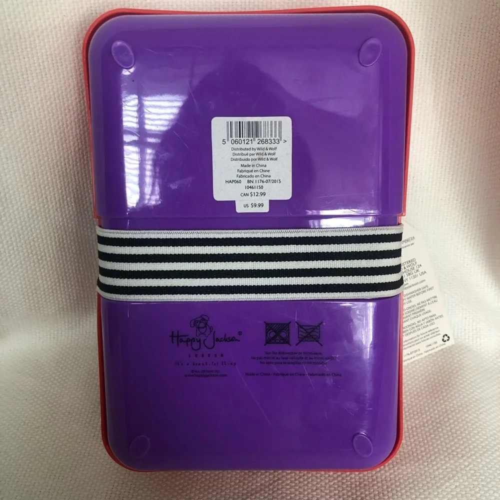 Happy Jackson snack-tastic! lunchbox fun design